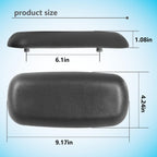 XQK 2 Pack Hot Tub Compatible with Master Spas Pillow - Generic Charcoal Grey Flat Pillow Starting in 2009 HTCP8-05-0094 / X540720 / MASX540720