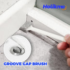 Holikme Dish Brush Cleaning Brush Set for Cleaning Groove Gap,Brown
