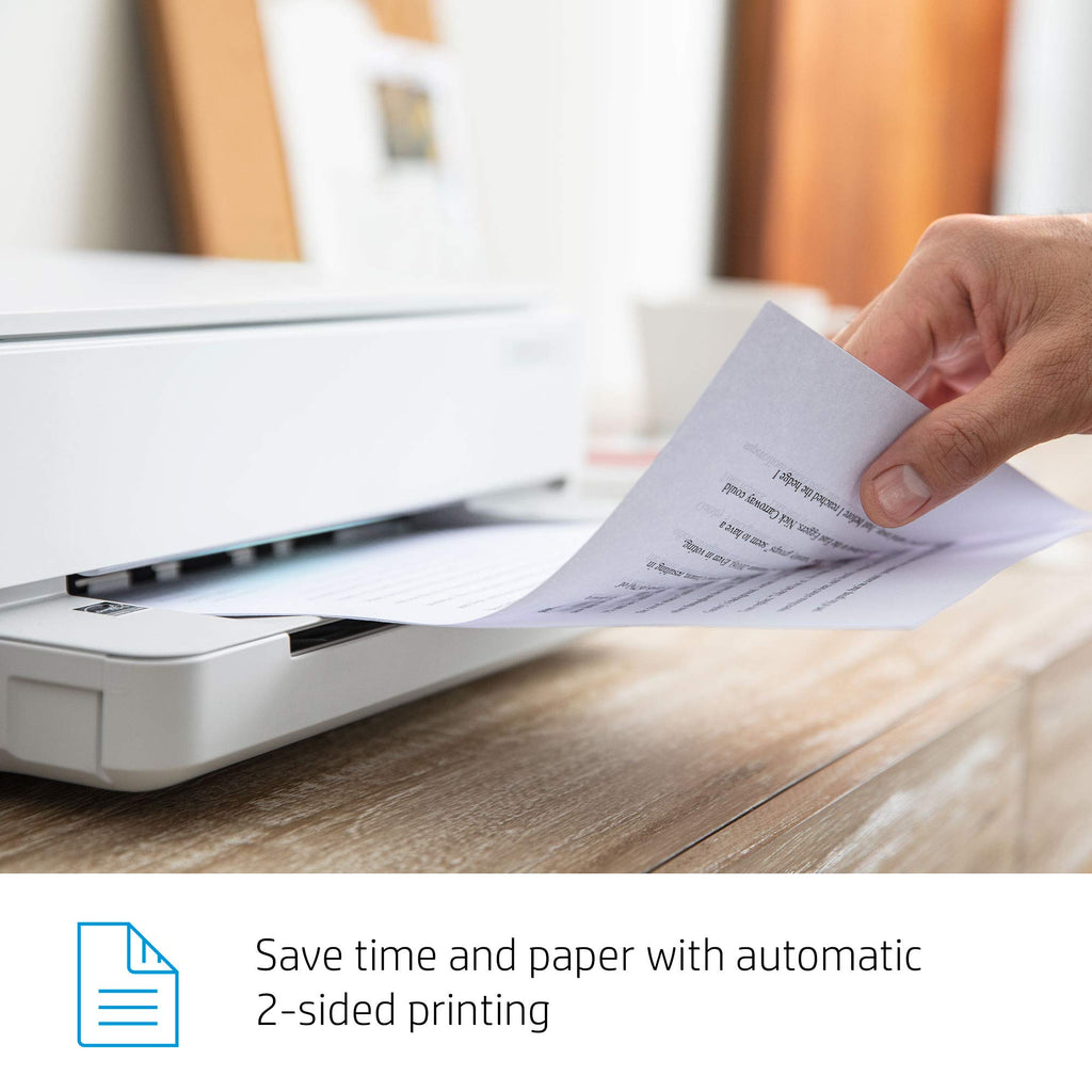 HP ENVY 6055e Wireless Color Inkjet Printer, Print, scan, copy, Easy setup, Mobile printing, Best-for-home, 3 month Instant Ink trial included, white