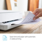 HP ENVY 6055e Wireless Color Inkjet Printer, Print, scan, copy, Easy setup, Mobile printing, Best-for-home, 3 month Instant Ink trial included, white