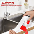 Fixmend Caulk Tape Waterproof, 1 Roll Bathroom Peel & Stick Caulking Strip