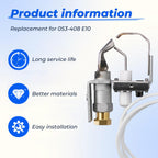 GRONGU 002003F Natural/Propane Pilot Lid Compatible with Raypak Pool Heater Propane Pilot Assembly, Pool & Spa Heater Replacement Part Fit for Raypak 106A 206A 266A 336A 405B 406A R403 RP2100 R156A