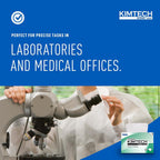 Kimtech 34155 KIMWIPES, Delicate Task Wipers, 1-Ply, 4 2/5 x 8 2/5, 286/Box