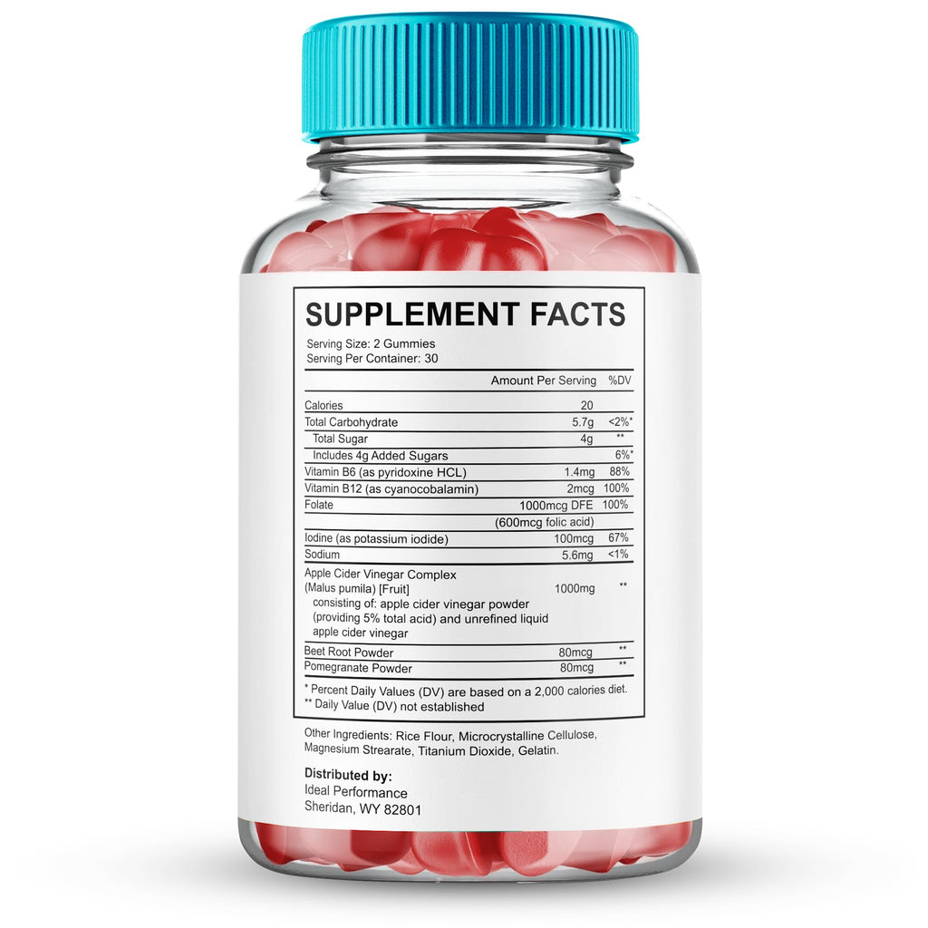 Libicade Gummies, Official Libicade Supplement Gummy for Men - Maximum Strength Performance, All Natural Support for Overall Health & Wellness, Advanced Libi Cade Health Reviews (60 Gummies)