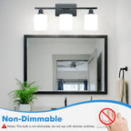 Brightever G25 Globe Light Bulbs 60 Watt, 5W 5000K Daylight White LED Vanity Light Bulbs, E26 Base Bathroom Light Bulbs Over Mirror, Non-Dimmable Round Light Bulb, 600LM, 8-Pack