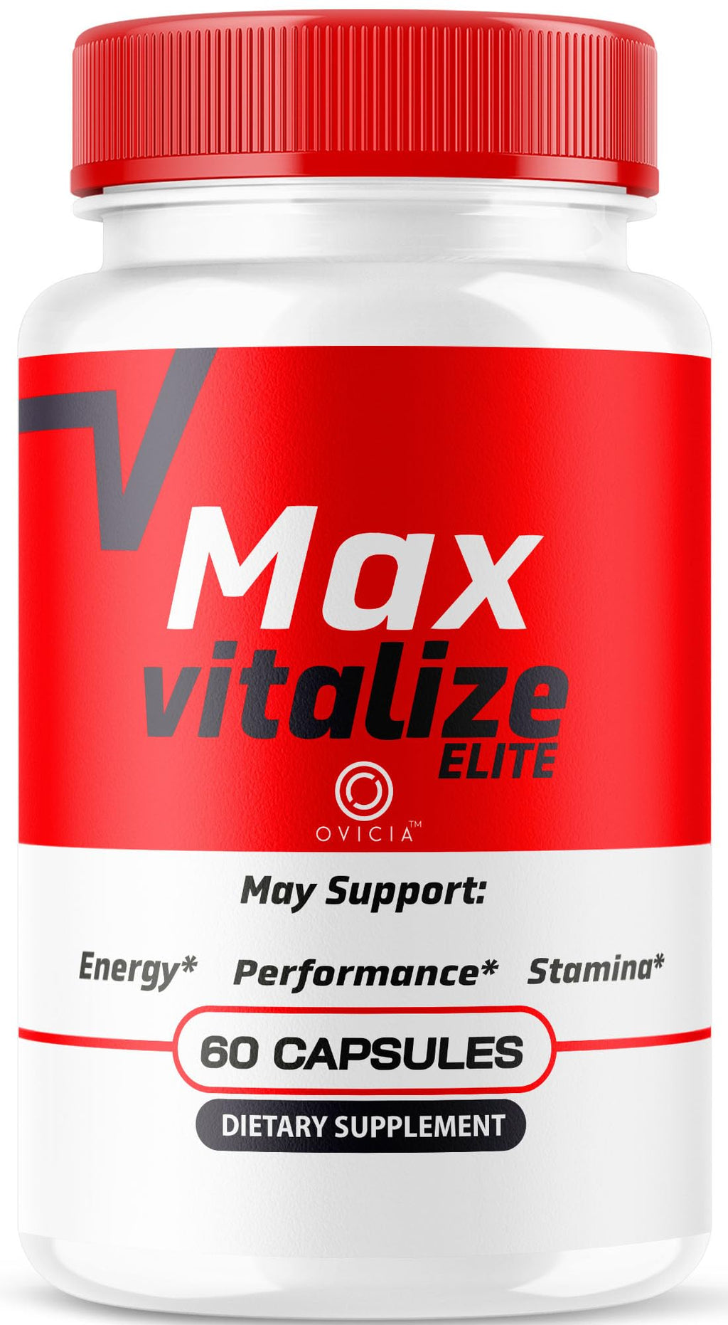 Max Vitalize Capsules Support Advanced Formula - MaxVitalize Premium Pills All Natural Ingredients Maximum Strenght, Daily Support for Overall Health & Wellness 60 Capsules for 1 Month
