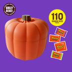 Reese's Assorted Peanut Butter Halloween Candy Pumpkin Bowl, 110 ct