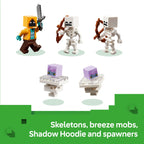 LEGO Minecraft The Trial Chamber Building Toy - Gamer Playset for Kids, Girls and Boys, Ages 8+ - Includes Shadow Hoodie Minifigure for Pretend Play - Gift Idea for Birthday - 21271