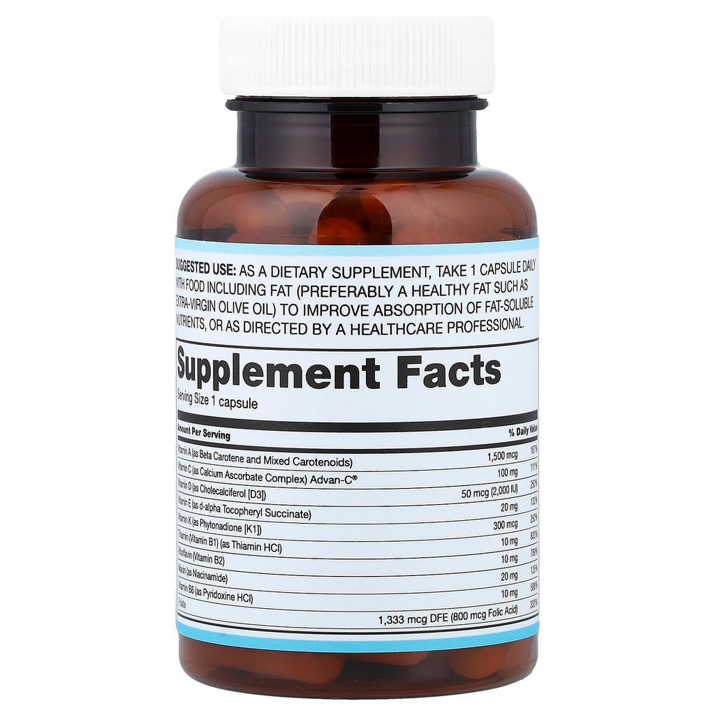 Vitacost Synergy Once Daily Multi-Vitamin - 60 Capsules