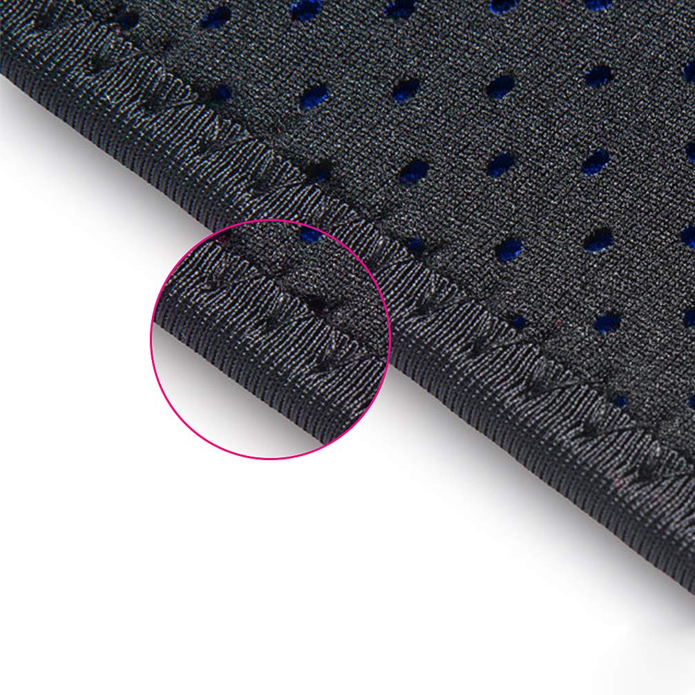 Luwint Kids Waist Belt Brace Support - Abdominal Binder Hernia Band for Waist Back Pain Relief Dance Yoga Volleyball Basketball (Blue)