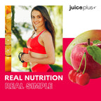 JuicePlus+ Fruit & Vegetable Blend Soft Chews - Tasty Vegan Fruit, Veggie Gummy Vitamins for Adults & Kids - 4 Month Supply 4 packs (2 of each flavor)