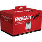Eveready LED Camping Lantern X-250 (2-Pack), Super Bright Tent Lights, Rugged Water Resistant LED Lanterns, 100 Hour Run-time (Batteries Included), Red and Black