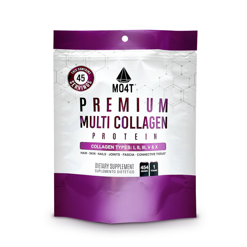 MOMOF4TRANSFORM MO4T Hydrolyzed Multi Collagen Powder -Collagen Protein- Collagen Peptides-Type 1,2,3,5,10 -Sugar-Free, Keto-Friendly -10.58 Oz