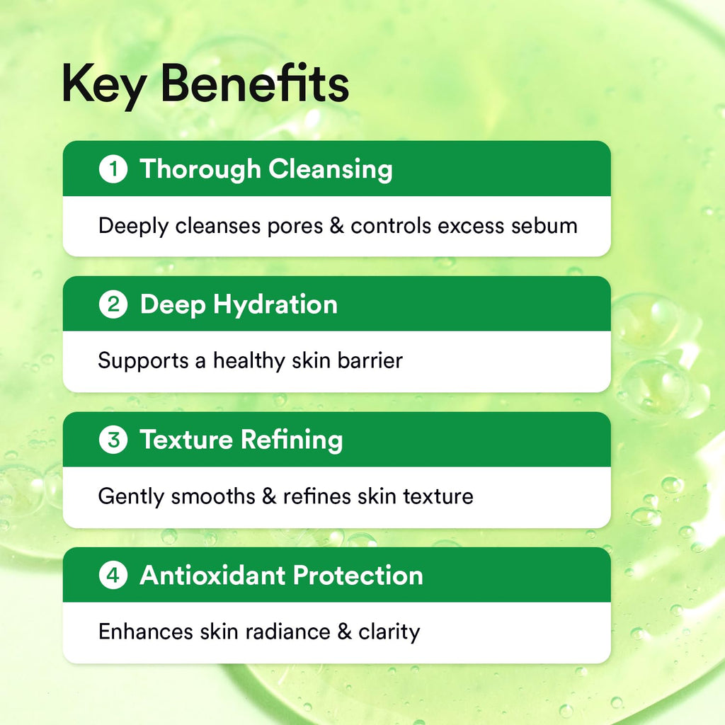 VEGANIFECT Hydrating Gel Face Wash, Citric Acid + LHA + Glycerin + Beta Glucan, Gentle Cleanser, Oil Free, Sensitive Skin, Dehydrated Skin, Korean Skin Care, Big Size (205ml/6.93 fl oz)