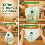 (Include 10 Bonus Bags) ANECO 100% Compostable Waste Bags 2.6 Gallon