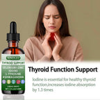Kindled Thyroid Support Drops, Herbal Liquid Formula, 4 fl oz