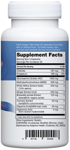 Instaflex Joint Support Supplement for Men and Women - Glucosamine, MSM, White Willow, Turmeric, Ginger, Cayenne, Hyaluronic Acid - 90 Capsules
