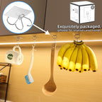 Antimbee 10-Pack All-Purpose Large Adhesive Hooks for Hanging, Banana Hook, Heavy Duty Adhesive Hooks 37 lb(Max), Sticky Wall Hook fit Home, Bathroom, Kitchen, Office and Outdoor