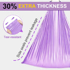 100 Commode Liners for Bedside Commode, Thickness Leakproof Disposable Portable Toilet Bags, Plant Scented Potty Liners, Potty Bags for Portable Toilet Fit All Standard Toilet Chair Bucket