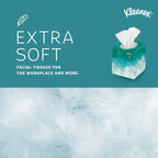 Kleenex® Professional Facial Tissue, Bulk (21271), 2-Ply, White, Upright Cube Boxed Format, Designed for Business (90 Tissues/Box, 6 Bundles of 6 Boxes, 3,240 Sheets/Case)