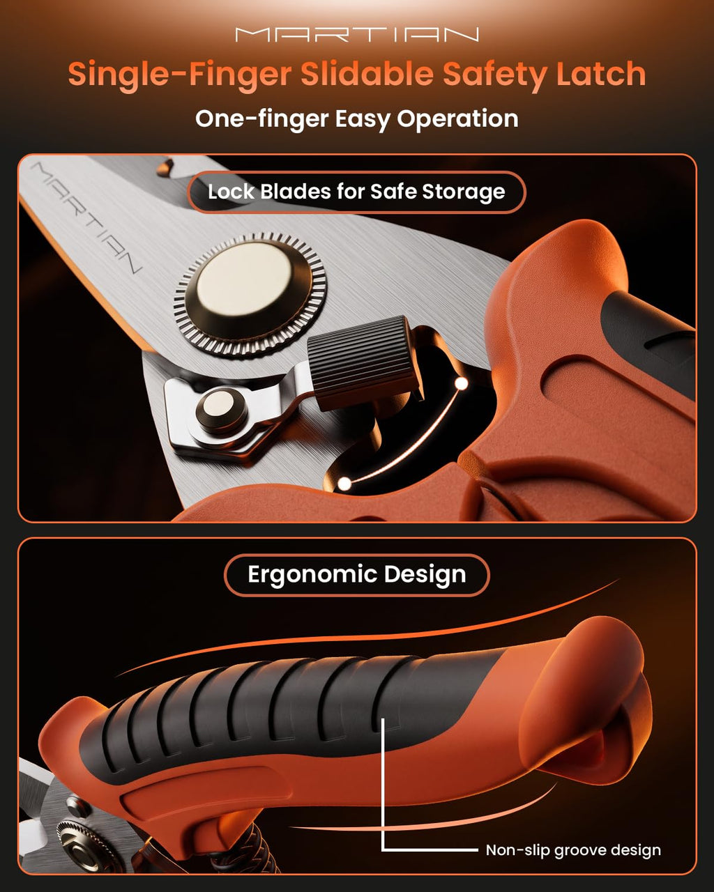 Sharp Tin Snips - Stainless Steel Utility Scissors, Wire Cutters Heavy Duty