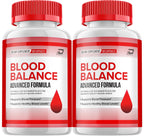 Blood Balance Capsules, BloodBalance Advanced Supplement, All Natural Formula to Maintain Healthy Levels, Maximum Strength Daily Formula, Blood Balance Reviews (2 Pack - 120 Capsules)