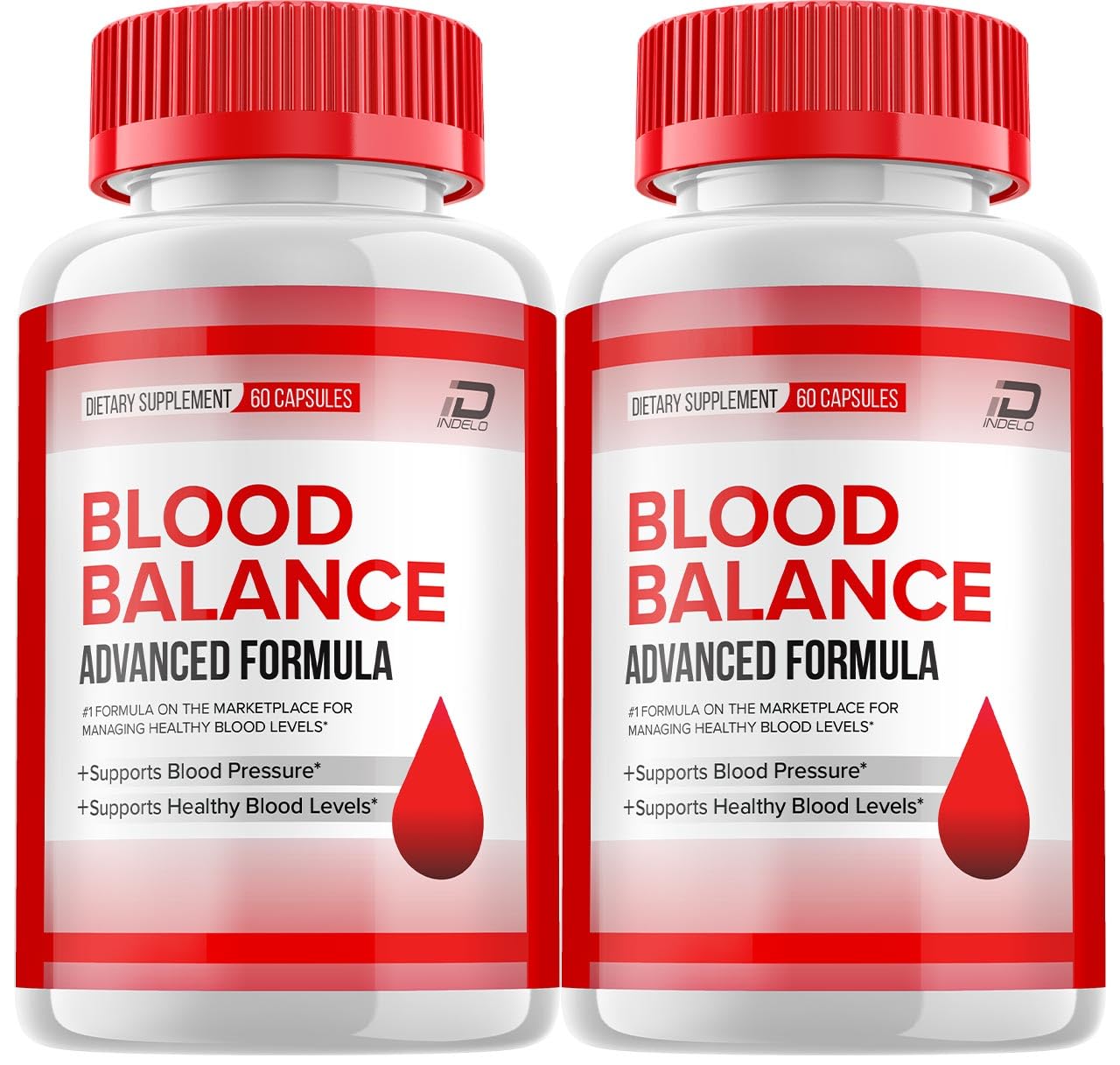 Blood Balance Capsules, BloodBalance Advanced Supplement, All Natural Formula to Maintain Healthy Levels, Maximum Strength Daily Formula, Blood Balance Reviews (2 Pack - 120 Capsules)