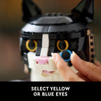 LEGO Ideas Tuxedo Cat - Building Sets for Adults, Ages 18+ - DIY Crafts Kit for Home Decor, Living Room or Bedroom - Gift for Christmas - 21349