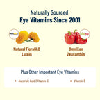 Zinc Free AREDS 2 Eye Vitamins - Zinc Free Eye Vitamins - Zeaxanthin Plus Lutein Eye Vitamins - Soy-Free VCaps - No Zinc and Copper