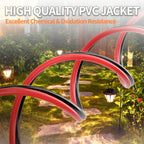 10 Gauge Wire, 10AWG Automotive Electrical Wire 100FT 2 Conductor Red Black 12V/24V DC Cable LED Strips Extension Cord for Light RC Car Speaker Wire