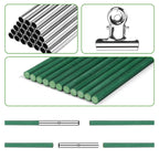 RIFNY 72 PCS Garden Hoops for Raised Beds, Greenhouse Hoops for Row Cover