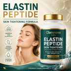 HEIDELUX Elastin Peptide Skin Tightening Formula, 1000mg Per Serving, Skin Firmness & Elasticity Support, Beauty Formula for Daily Use, 90 Capsules