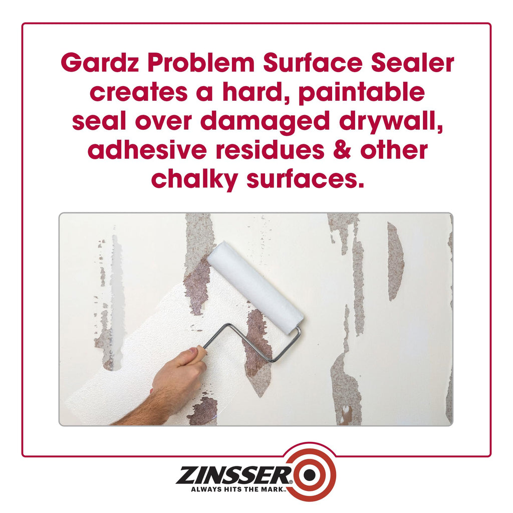 qt Zinsser 02304 Clear Zinsser, Gardz Water-Based Problem Surface Sealer