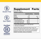 Metagenics OmegaGenics Fish Oil EPA-DHA 720 mg - High Potency Omega-3 Supplement* - Supports Heart, Joint, Brain & Immune Health* - Sustainably Sourced, Purity-Tested Fish Oil - 120 Softgels