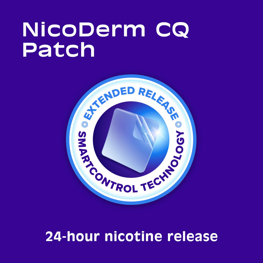 NicoDerm CQ Nicotine Patches and Support Program 21 mg, Step 1 - 21 Ct