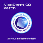 NicoDerm CQ Nicotine Patches and Support Program 21 mg, Step 1 - 21 Ct