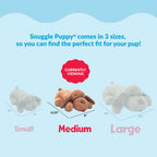 Snuggle Puppy Heartbeat Toy, Calming Comfort, Medium Breeds - Biscuit
