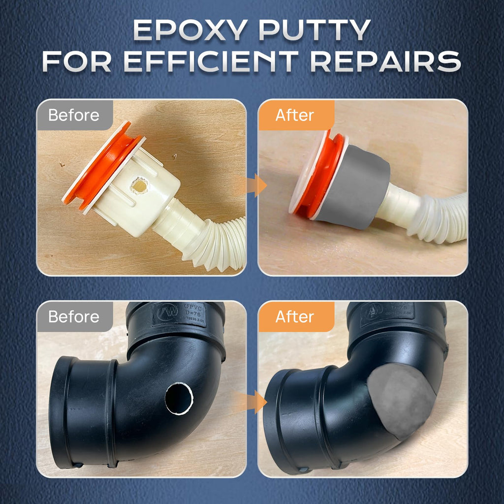 Boncart High Strength AB Epoxy Putty, 200g Steel Reinforced Repair Filler
