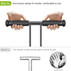 Dolibest Sod Plugger, Bulb Planter Tool with Non-Slip Grip Handle. Turf Cutter and Grass Plugger Tool with Dual Pedals, Sharp Serrations, Perfect for Zoysia, Bermuda and More (Upgrade)
