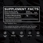 Gains in Bulk Instantized Creatine Monohydrate for Men & Women, Soluble Pre Workout Powder, Supports Muscle Building, Strength and Performance, Bodybuilding Supplements, Unflavored, 100 Servings