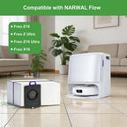 WAIKAS 14-Pack Replacement Dust Bags for NARWAL Flow Robot Vacuum