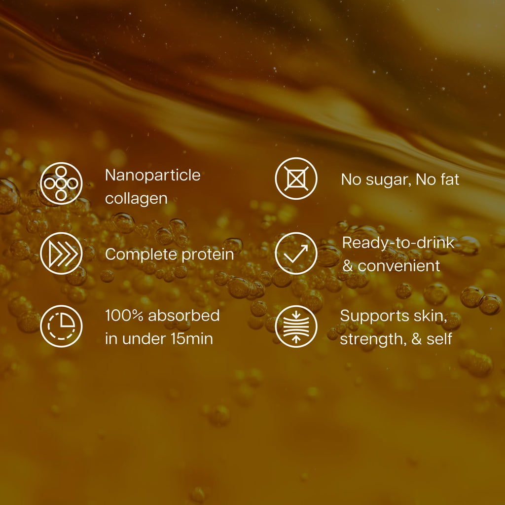 ProT Gold Liquid Collagen Protein Shot, 17g Clear Protein Nano-Hydrolyzed Grass Fed Collagen, 2g Arginine for Wound Support, Gluten Free, Sugar Free, 0g Carbs, Orange Creme, 1 fl oz, 24 Pack