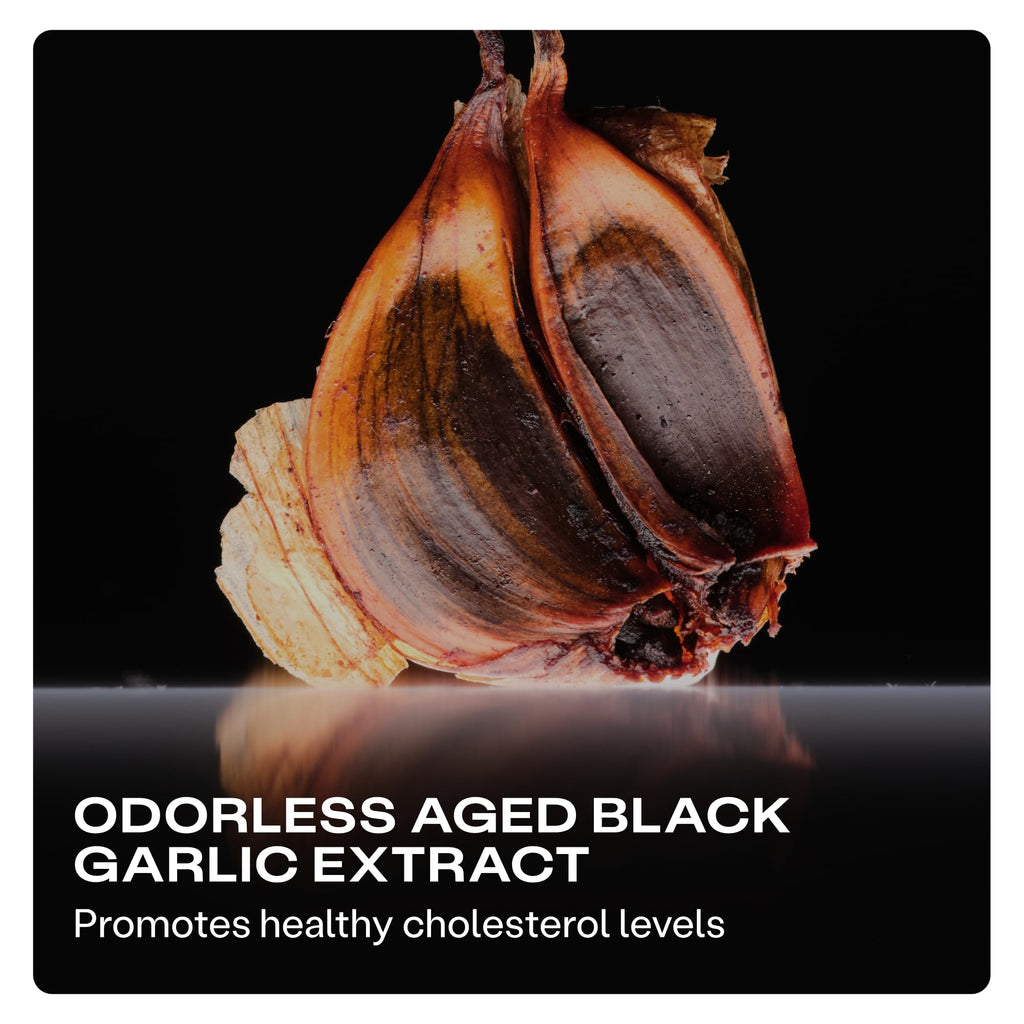 Humann Cholesterol Health Daily, Cholesterol & Lipid Support Supplement, Citrus Bergamot and Aged Black Garlic, 60 Capsules