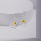 Milla Boho Earrings for Women Dangling, Daisy Earrings Shape