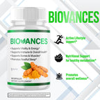 Biovances Capsules, Official Biovances Pills with All Natural Ingredients, Advanced Formula for Optimal Health & Overall Wellness Support with Maximum Strength Vitamins for Women & Men (60 Capsules)