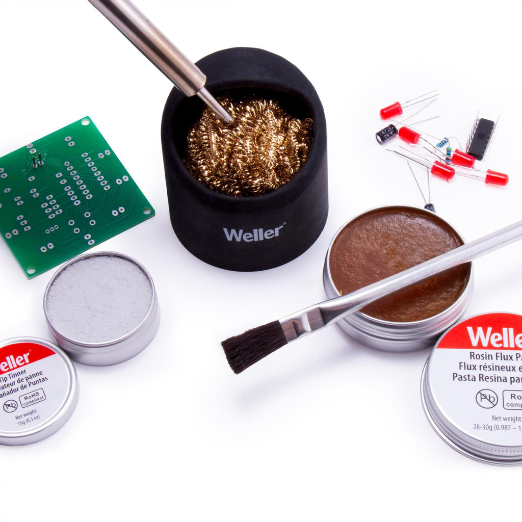 Weller Soldering Brass Sponge Tip Cleaner | WLACCBSH-02