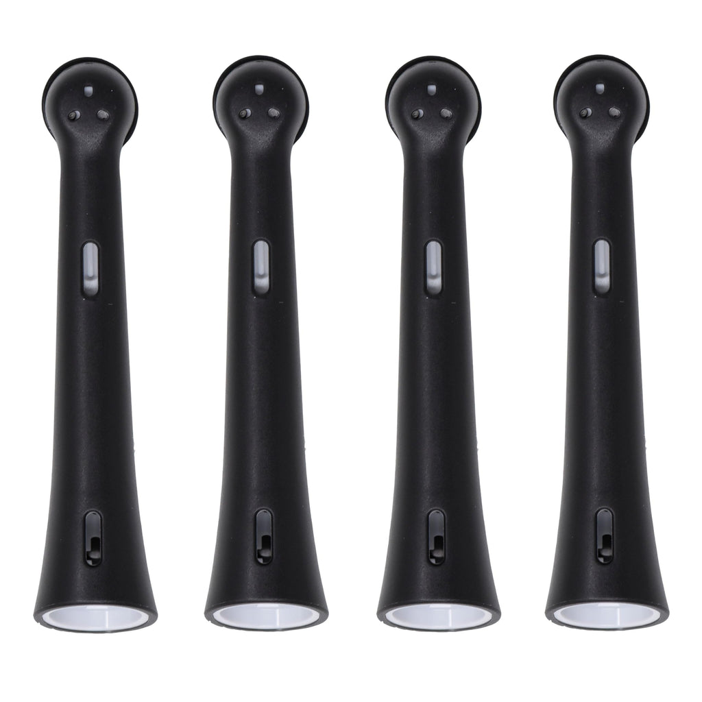 Oral-B iO Series Ultimate Clean Electric Toothbrush Replacement Brush Heads for an Oral-B Electric Toothbrush, 4 Count, Black
