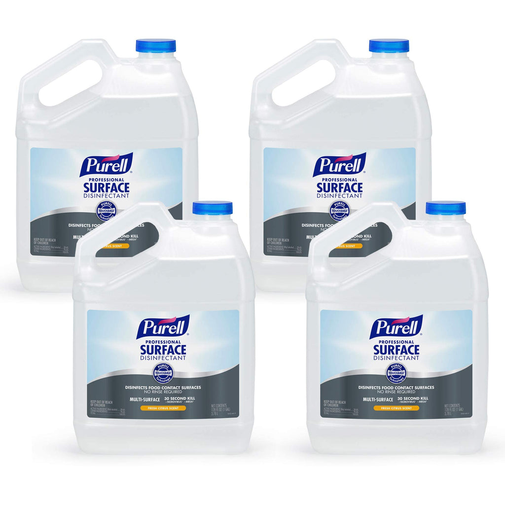 Purell Professional Surface Disinfectant Spray Refill, 4ct x 1Gal - 4342-04