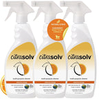 Citra Solv All Purpose Cleaning Spray – Powerful Citrus Degreaser for Kitchen & Bathroom, Multi-Surface Cleaner, No Harsh Chemicals, Valencia Orange 22oz (Pack of 3)