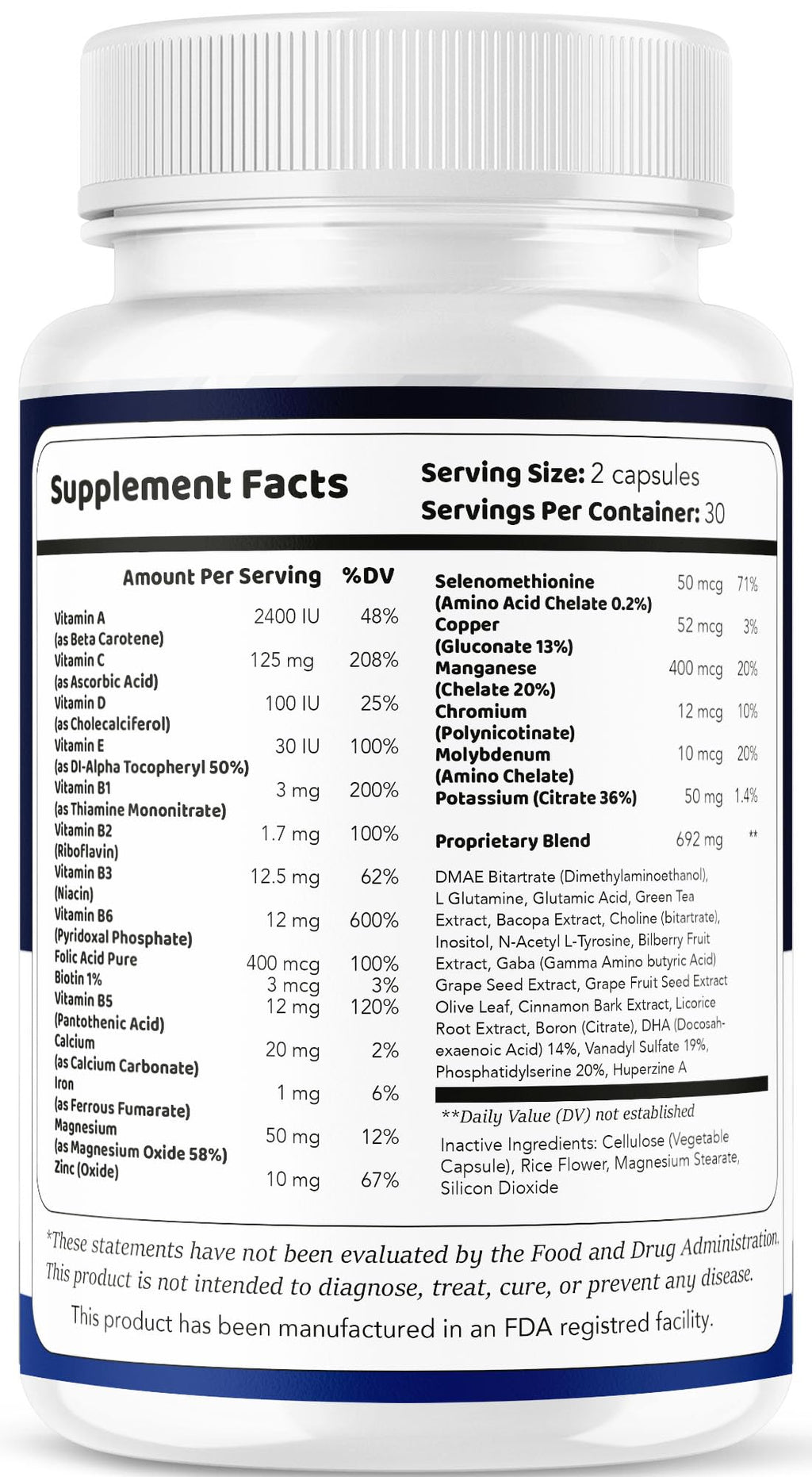 (2 Pack) Memoforce Brain Supplement - Official Memoforce Premium Formula Pills, Advanced Support for Wellness & Overall Health, Memoforce Reviews, 120 Capsules for 2 Months